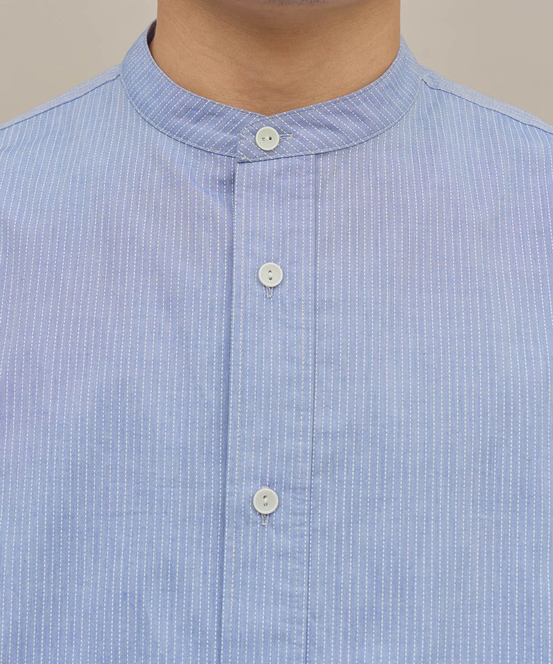 SEDO 法式條紋立領襯衫