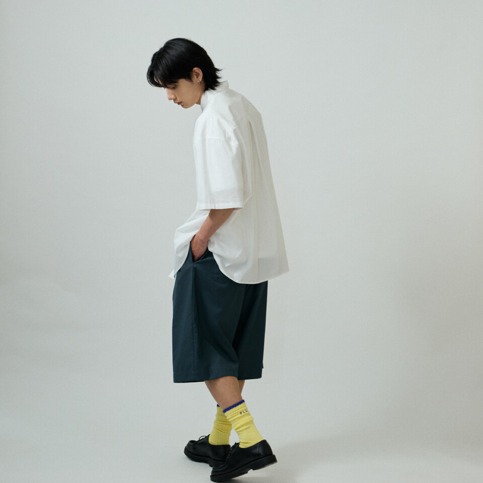 clip by clip OVERSIZE短袖襯衫