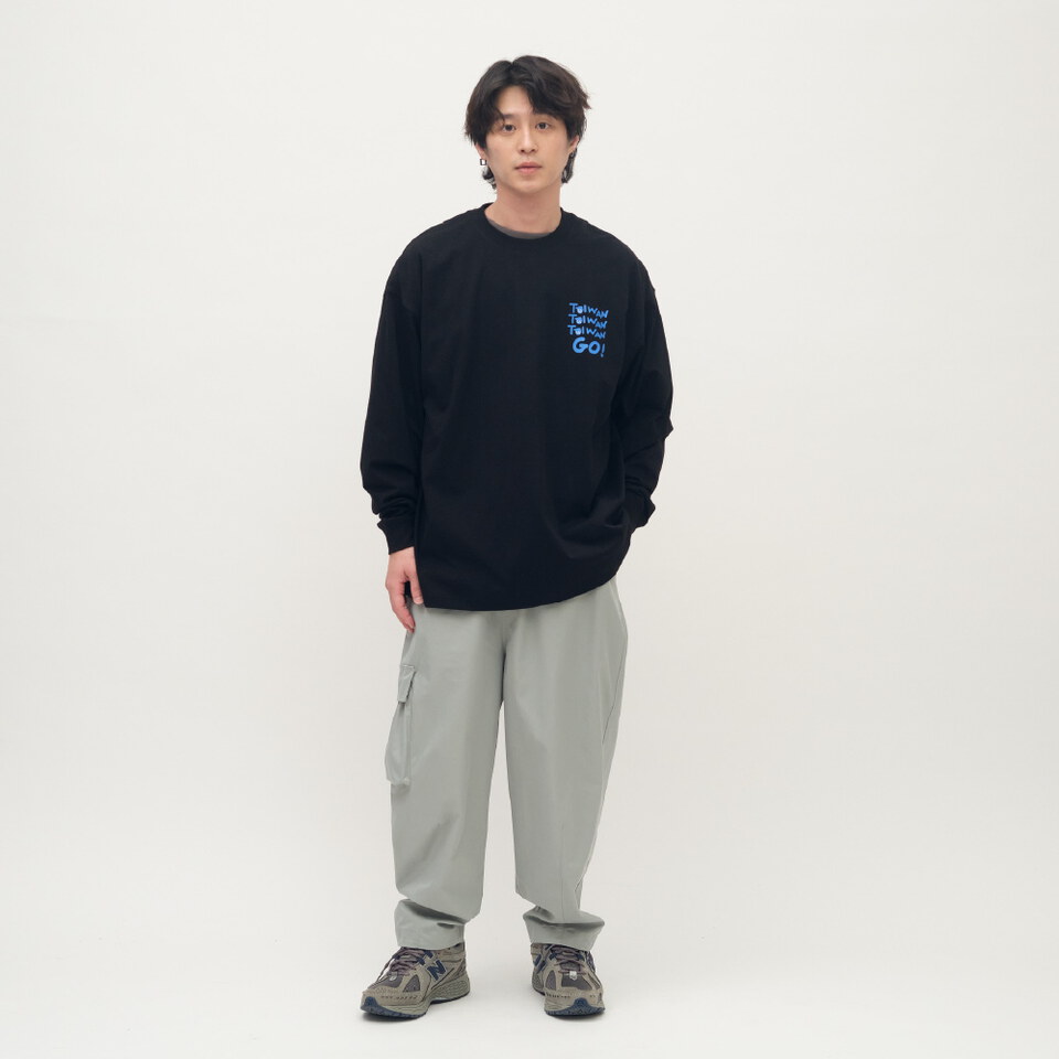 小P社長TAIWAN長袖TEE