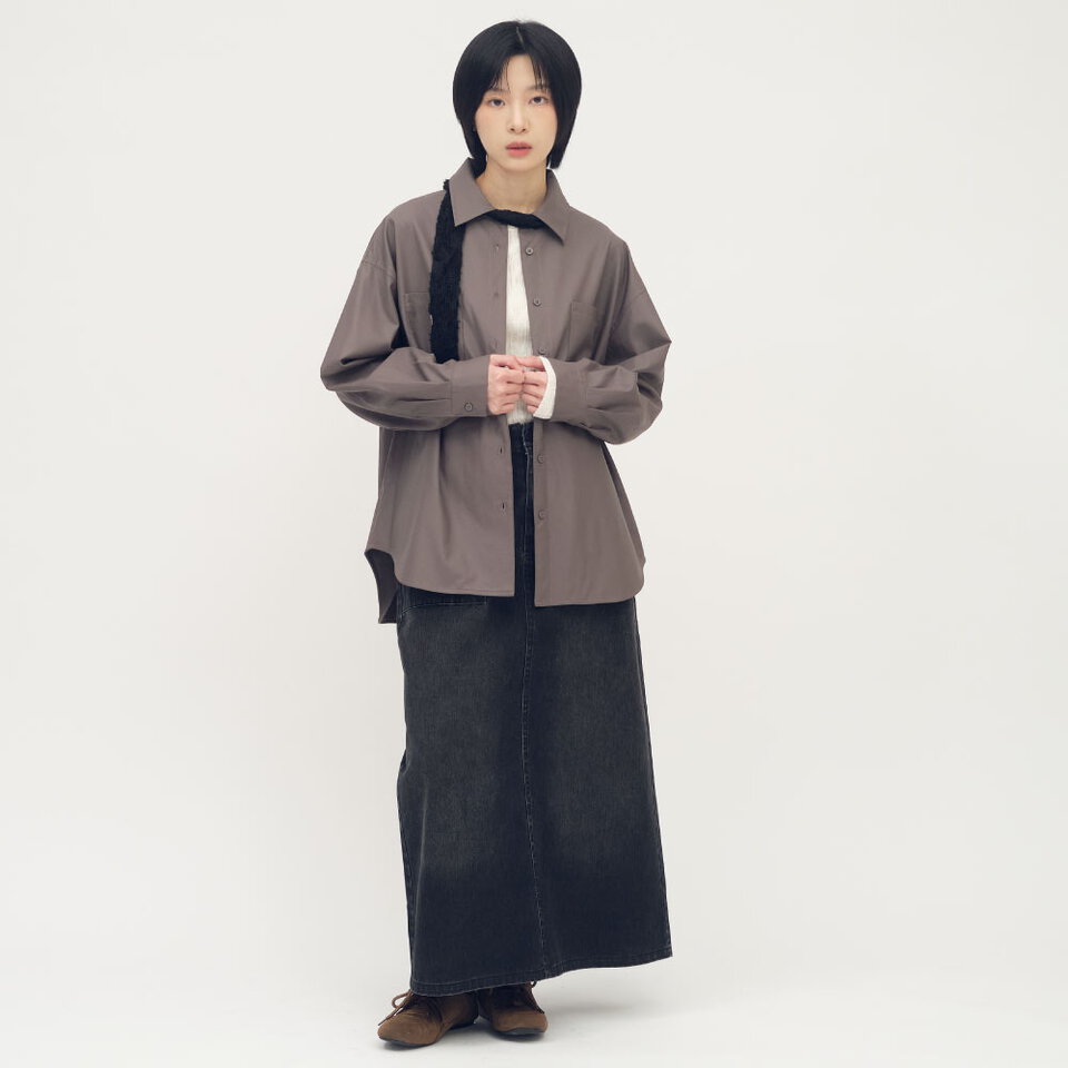 小P社長水洗長裙