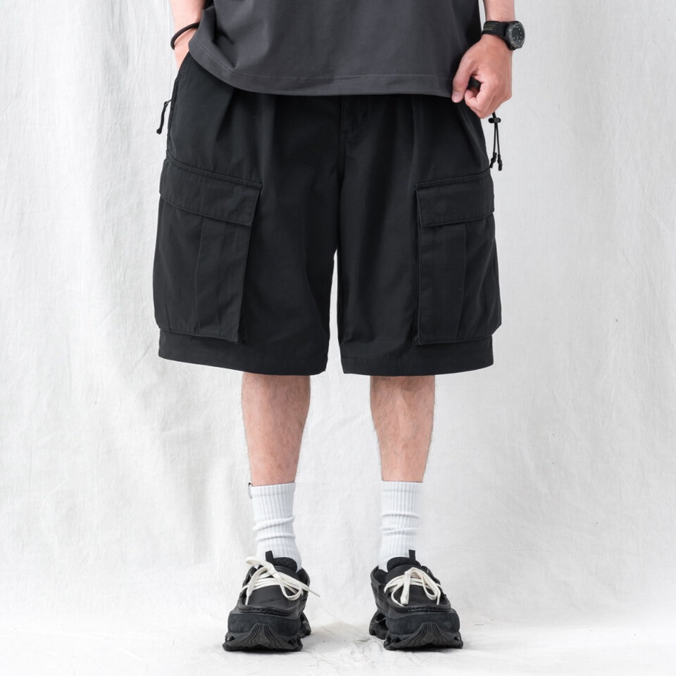 PSV1720-262 六分口袋短褲 KNEE-LENGTH CARGO SHORTS