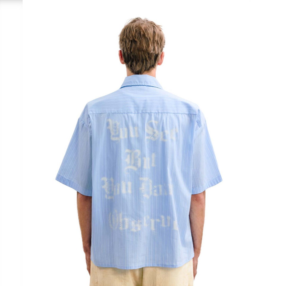 條紋噴染襯衫 Stripe Spray Shirt