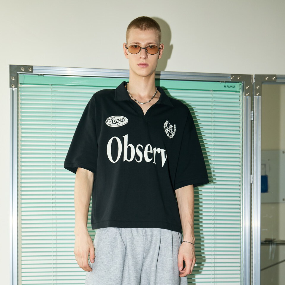 SNS3603-262 復古運動Polo衫 Ivy League Boxy Polo