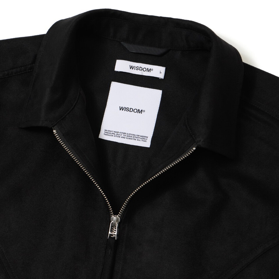 仿麂皮外套 FAUX SUEDE JACKET