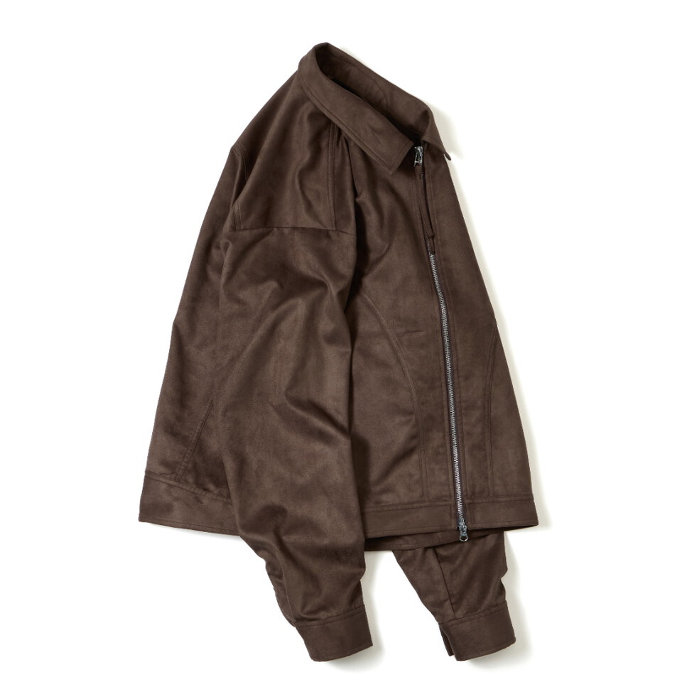 仿麂皮外套 FAUX SUEDE JACKET