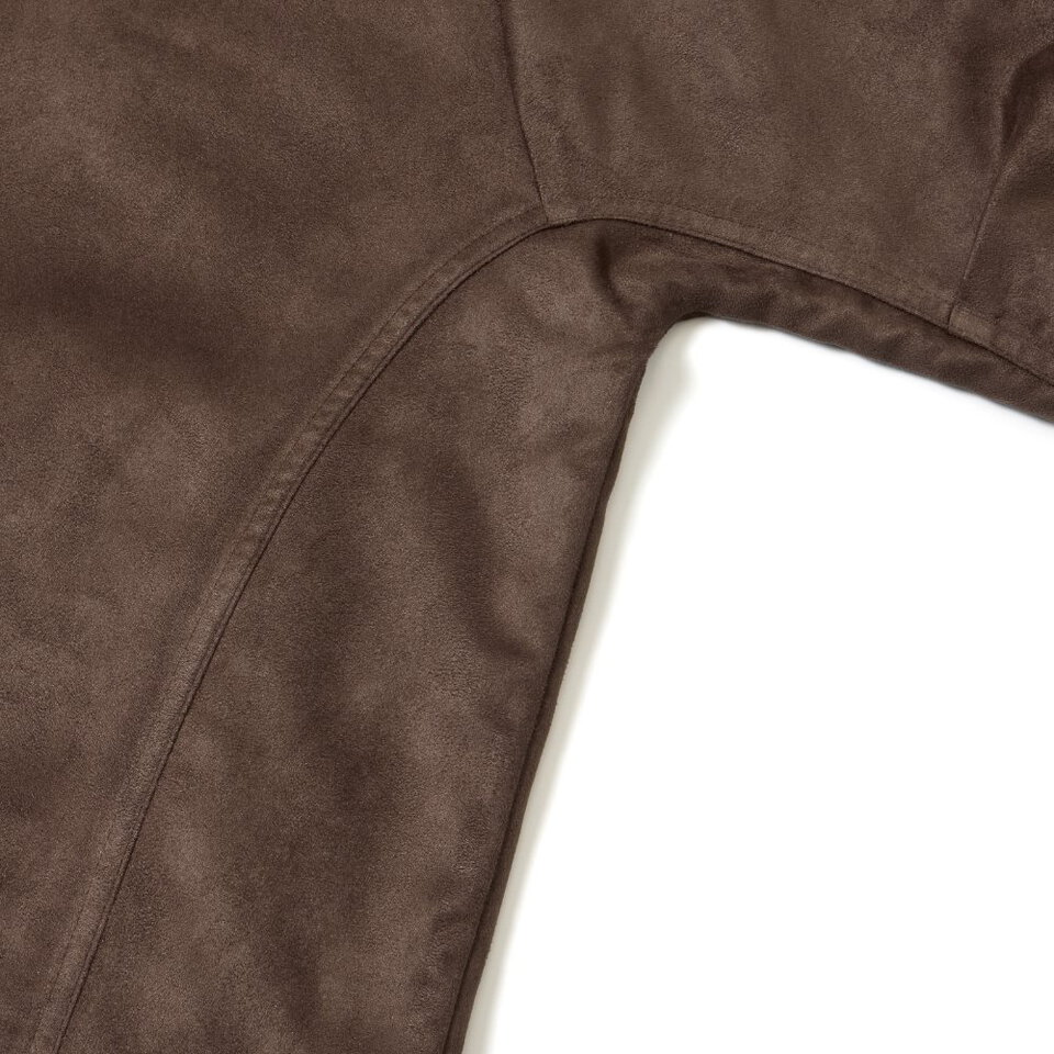 仿麂皮外套 FAUX SUEDE JACKET