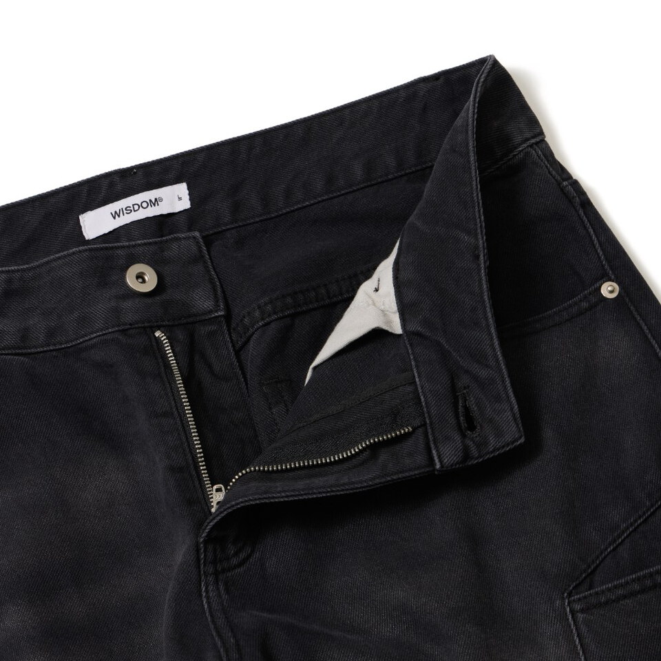 水洗丹寧長褲 VINTAGE LOOSE STRAIGHT JEANS