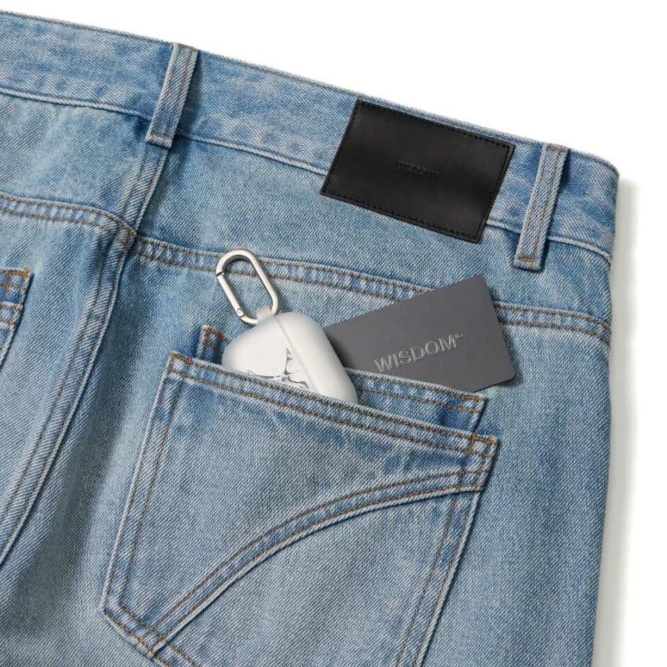 水洗丹寧長褲 VINTAGE LOOSE STRAIGHT JEANS