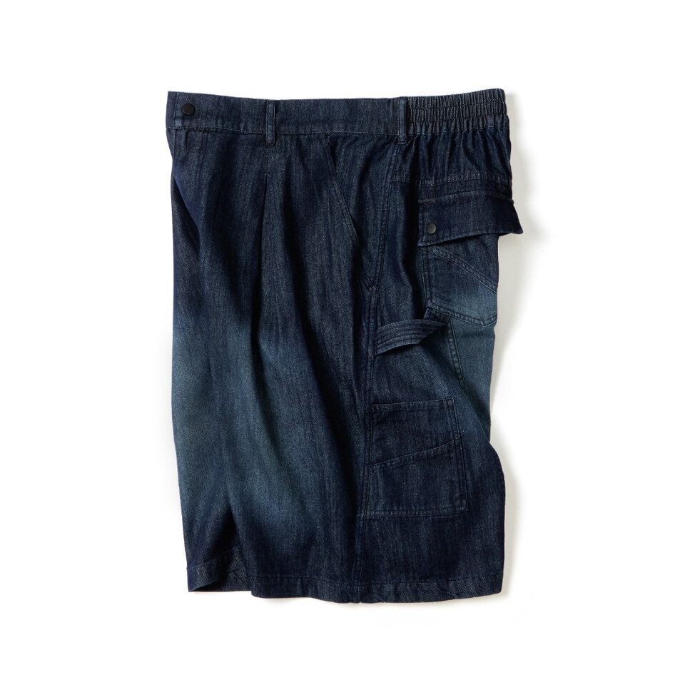 水洗丹寧短褲 WISDOM WASHED DENIM SHORTS