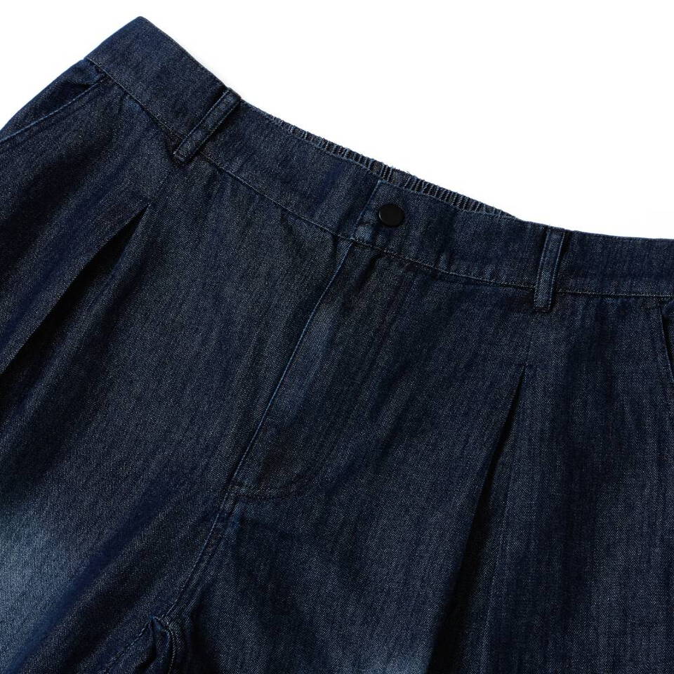 水洗丹寧短褲 WISDOM WASHED DENIM SHORTS