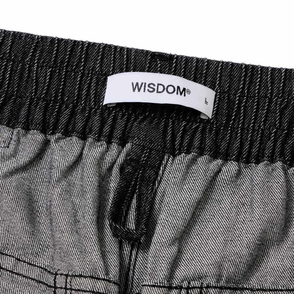 水洗丹寧短褲 WISDOM WASHED DENIM SHORTS