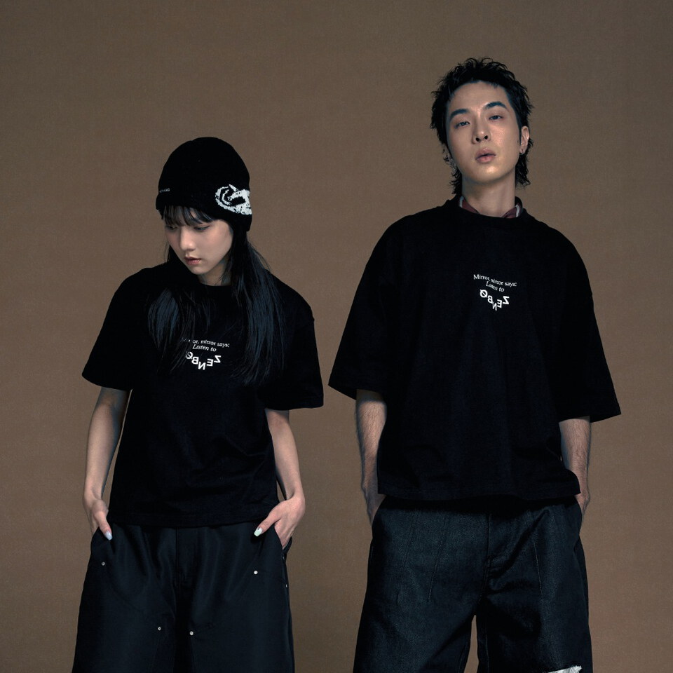 WALL OF SOUND X ZENBO 聯名圖像短TEE