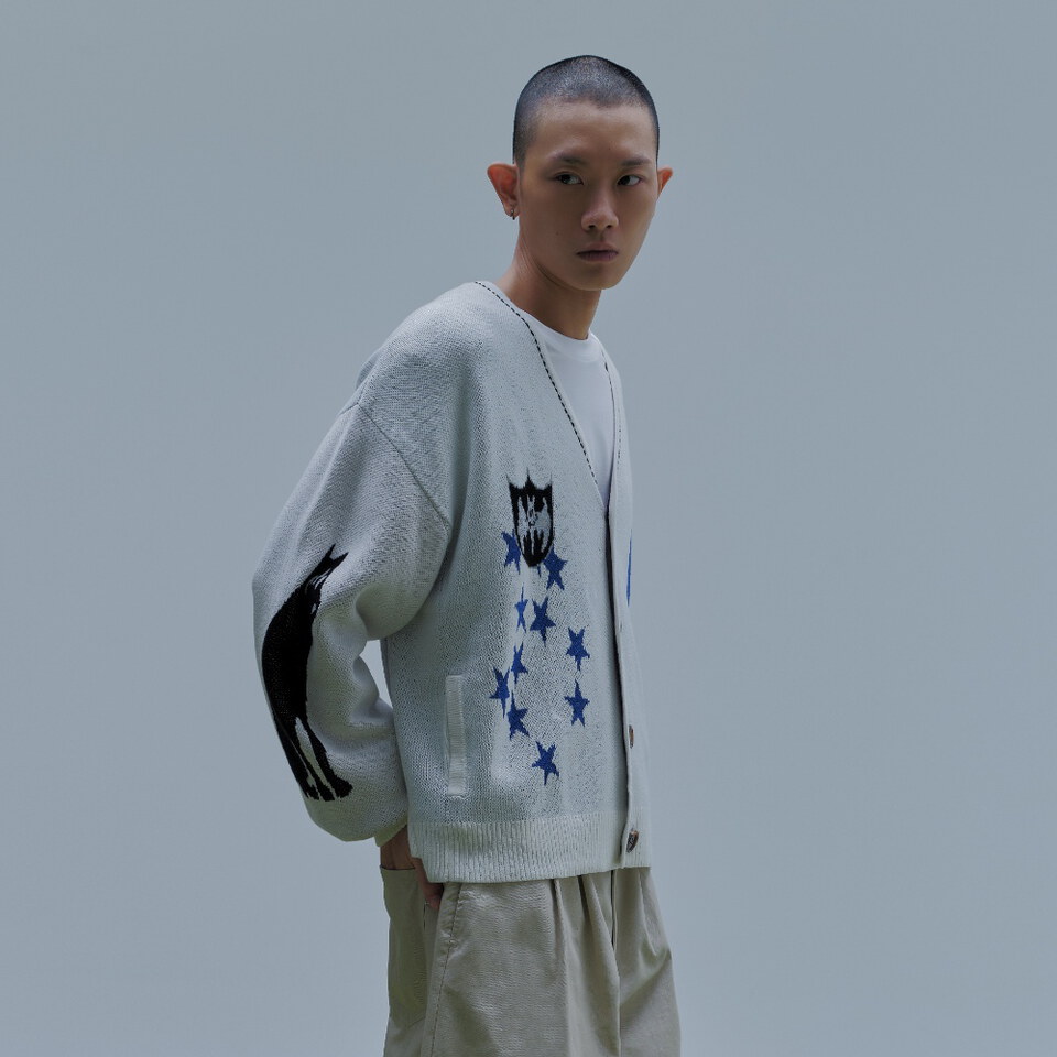 圖騰針織外套 2:14