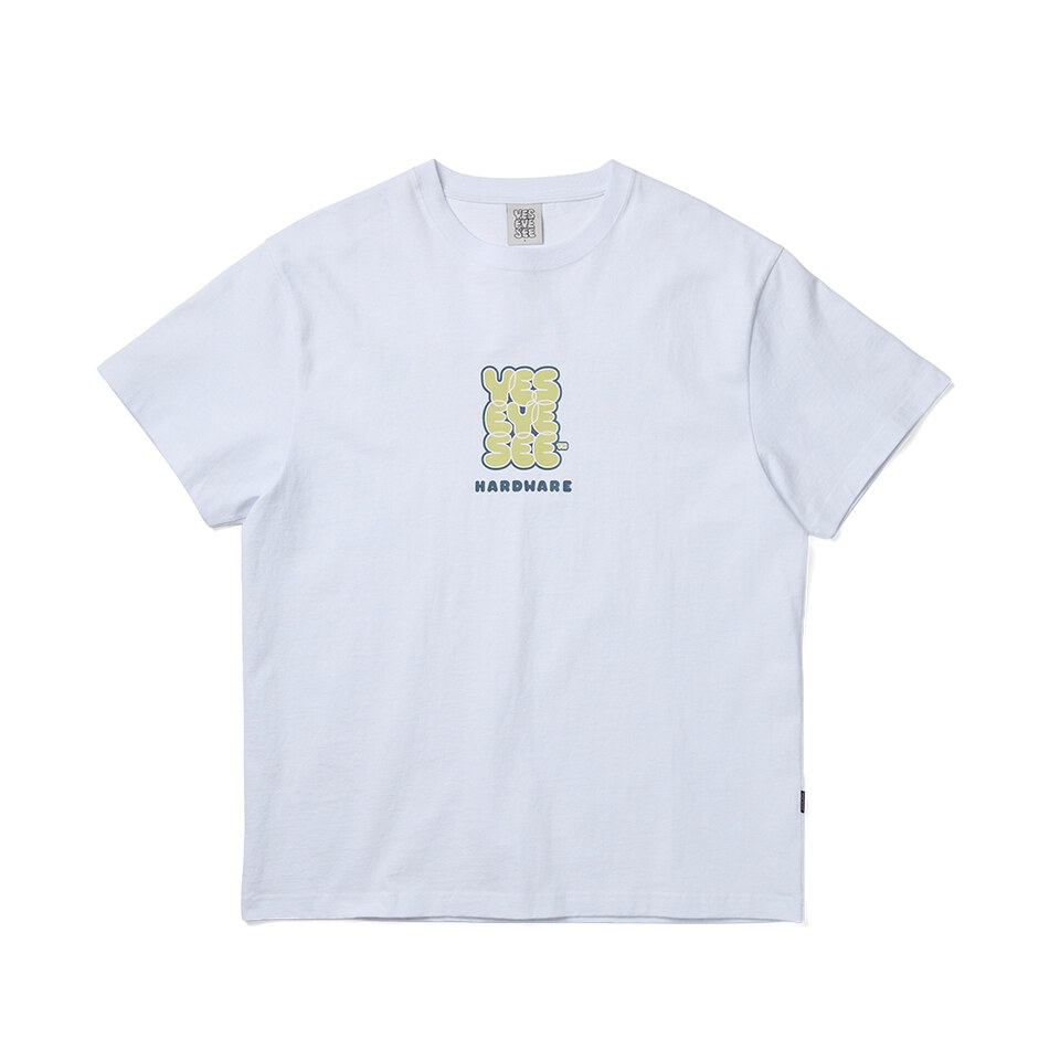 YES0108-261 圖案短袖上衣 C logo Hardware Tee