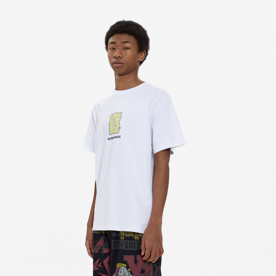 圖案短袖上衣 C logo Hardware Tee