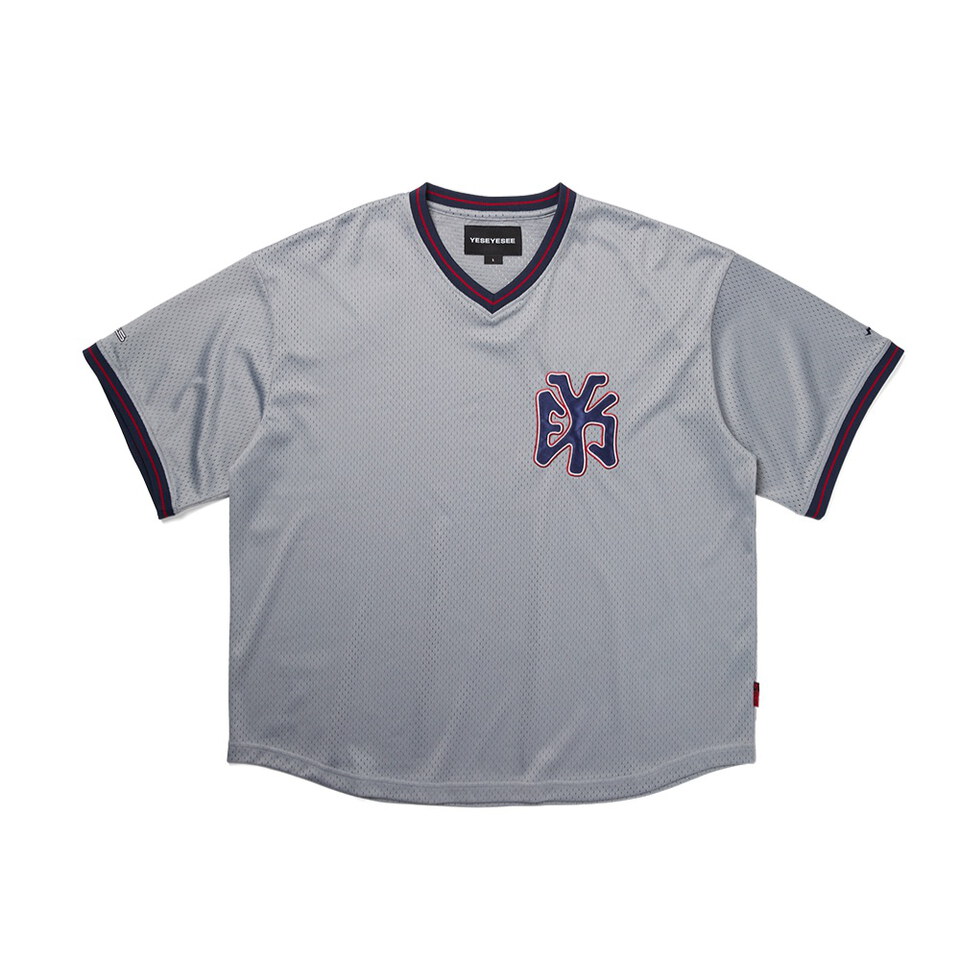YES0109-261 網眼棒球上衣 Y E S Mesh Baseball Tee