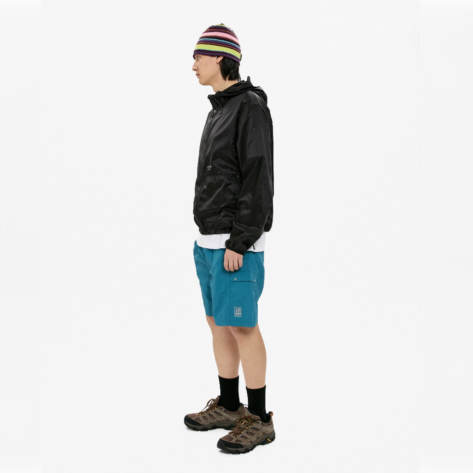 拼接尼龍短褲 Paneled Nylon Shorts