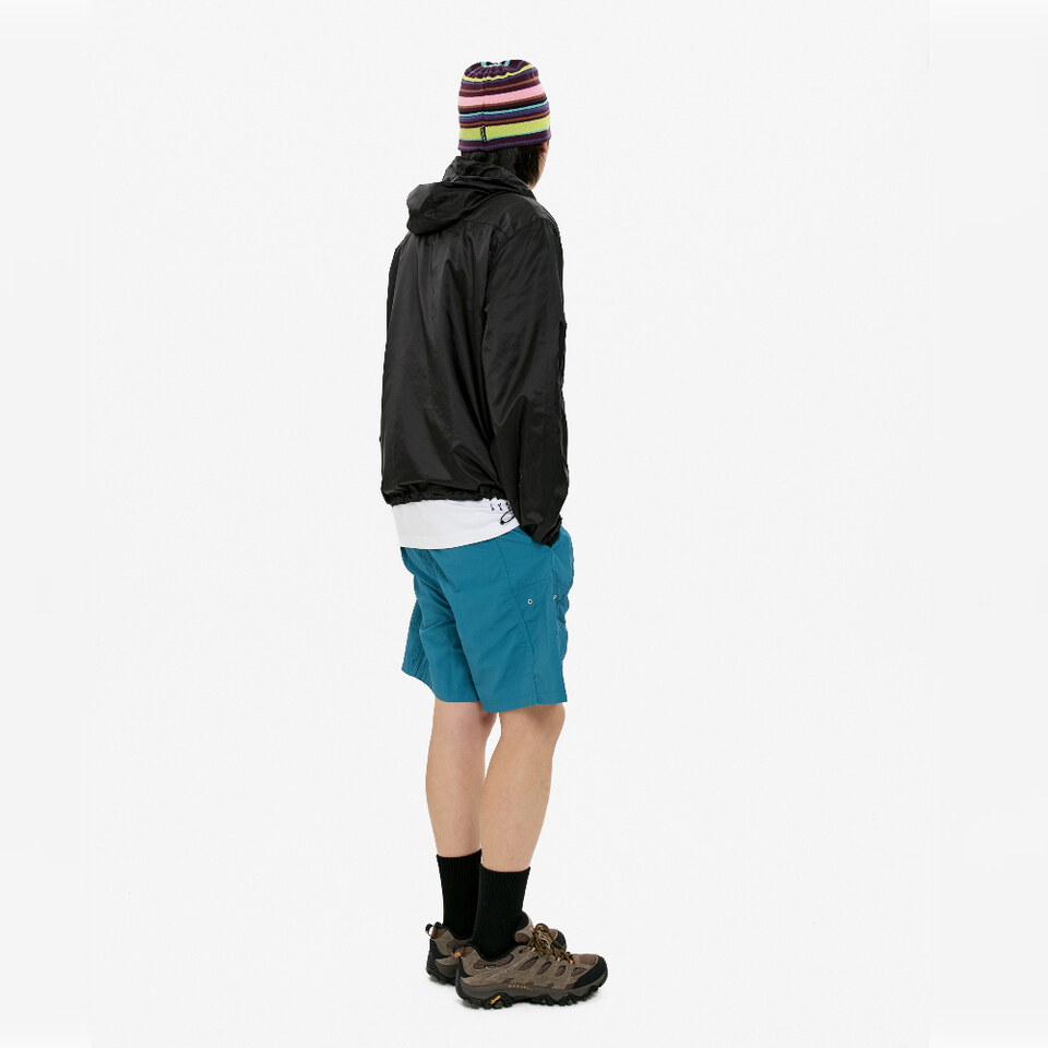 拼接尼龍短褲 Paneled Nylon Shorts