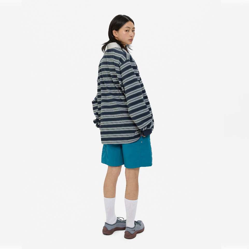 拼接尼龍短褲 Paneled Nylon Shorts