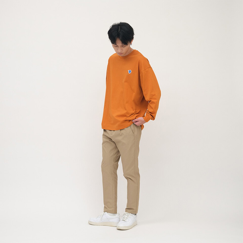 小P社長-Logo秋冬長袖TEE