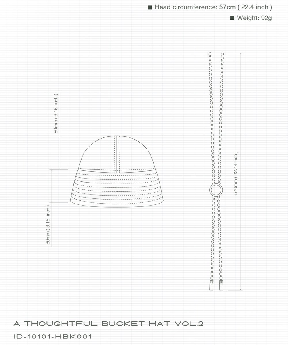 漁夫帽 A Thoughtful Bucket Hat Vol.2