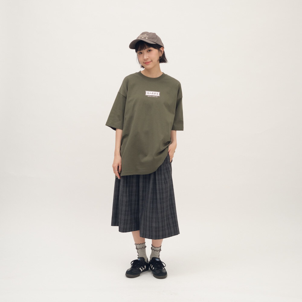 防曬涼感 大人夜食店菜單TEE2.0