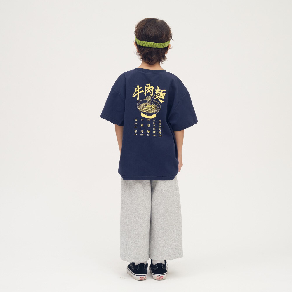 牛肉麵菜單小童TEE
