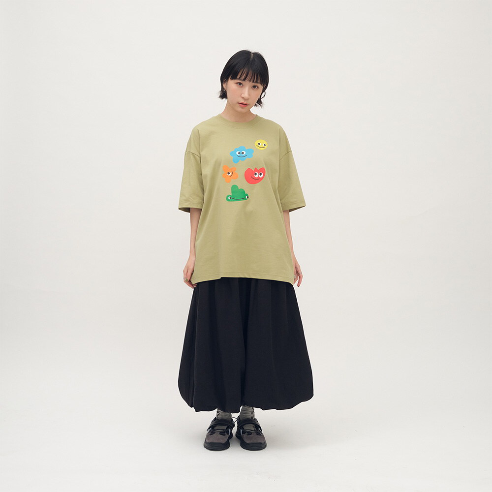 防曬涼感 心花朵朵開圖TEE2.0