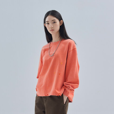 CRV0096-262 melsign聯名電繡大學TEE