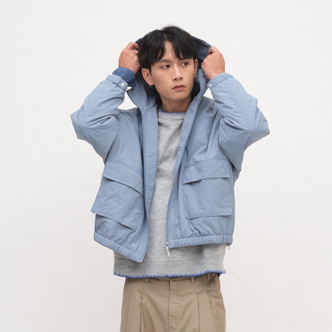 YOBI秋冬鋪棉連帽外套