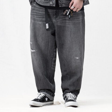 潑漆破壞牛仔褲 vintage washed distressed jeans
