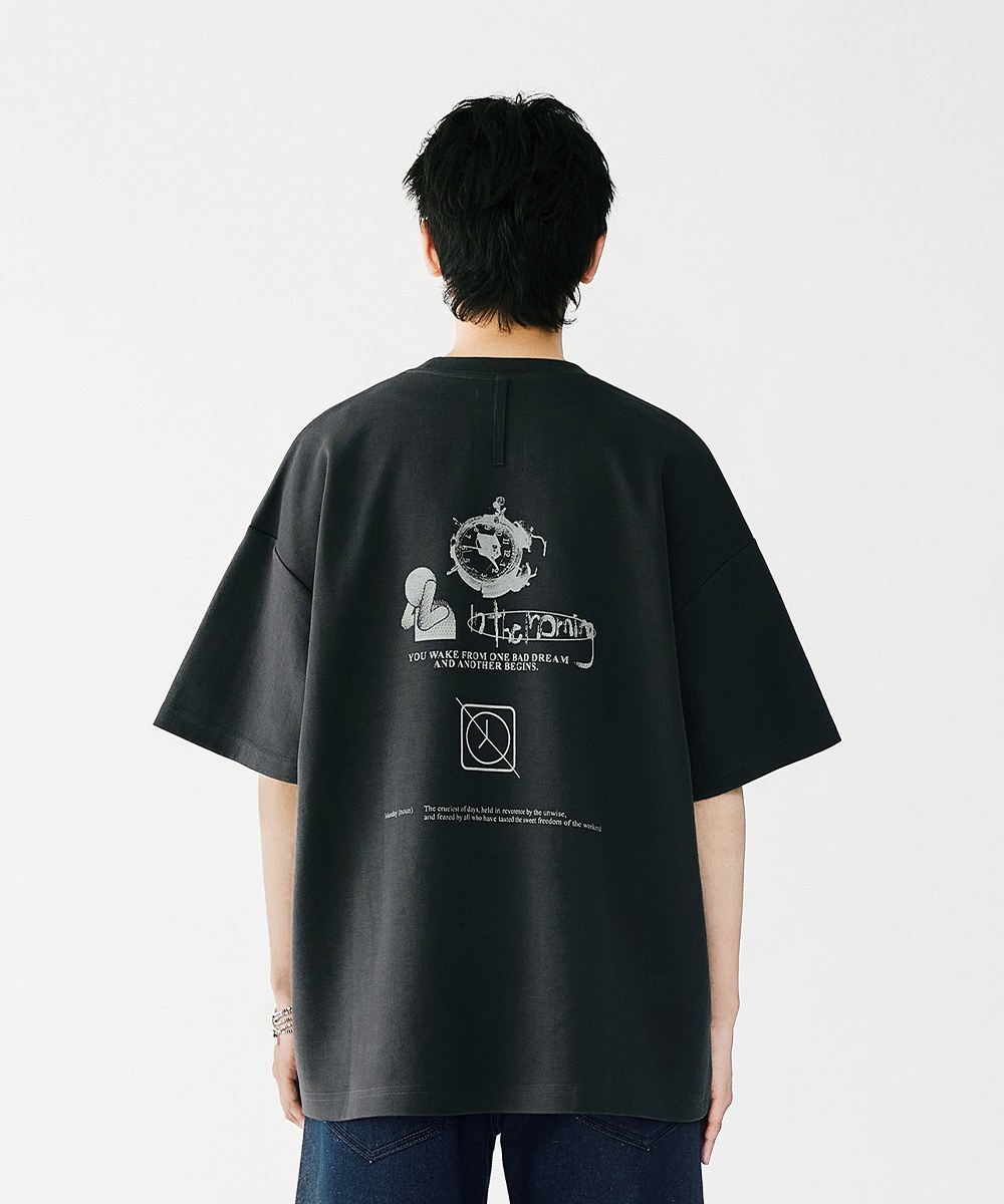 印花上衣 Mon. Wake Me Never Tee