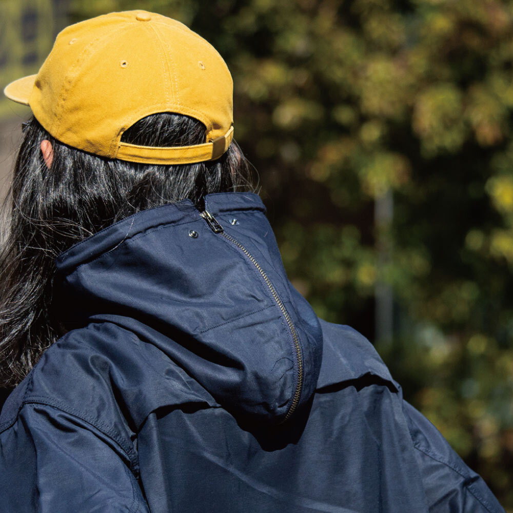 尼龍斜紋連帽外套 Nylon Twill Hooded Jacket
