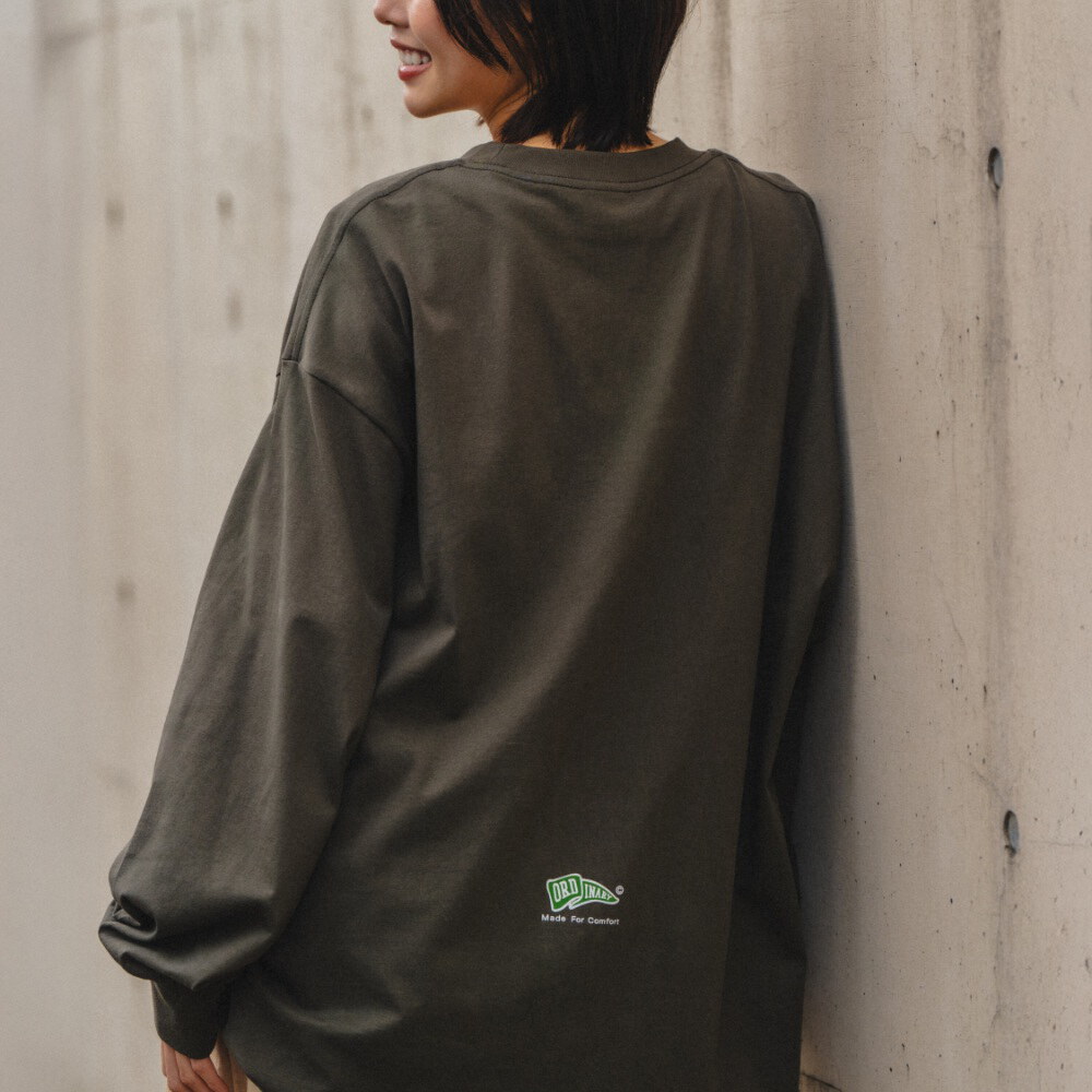 經典角色拱形LOGO長TEE