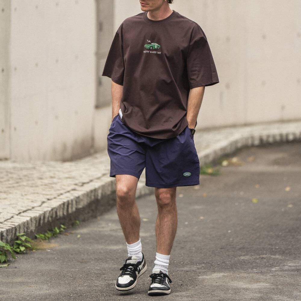 復古蠟筆角色短TEE