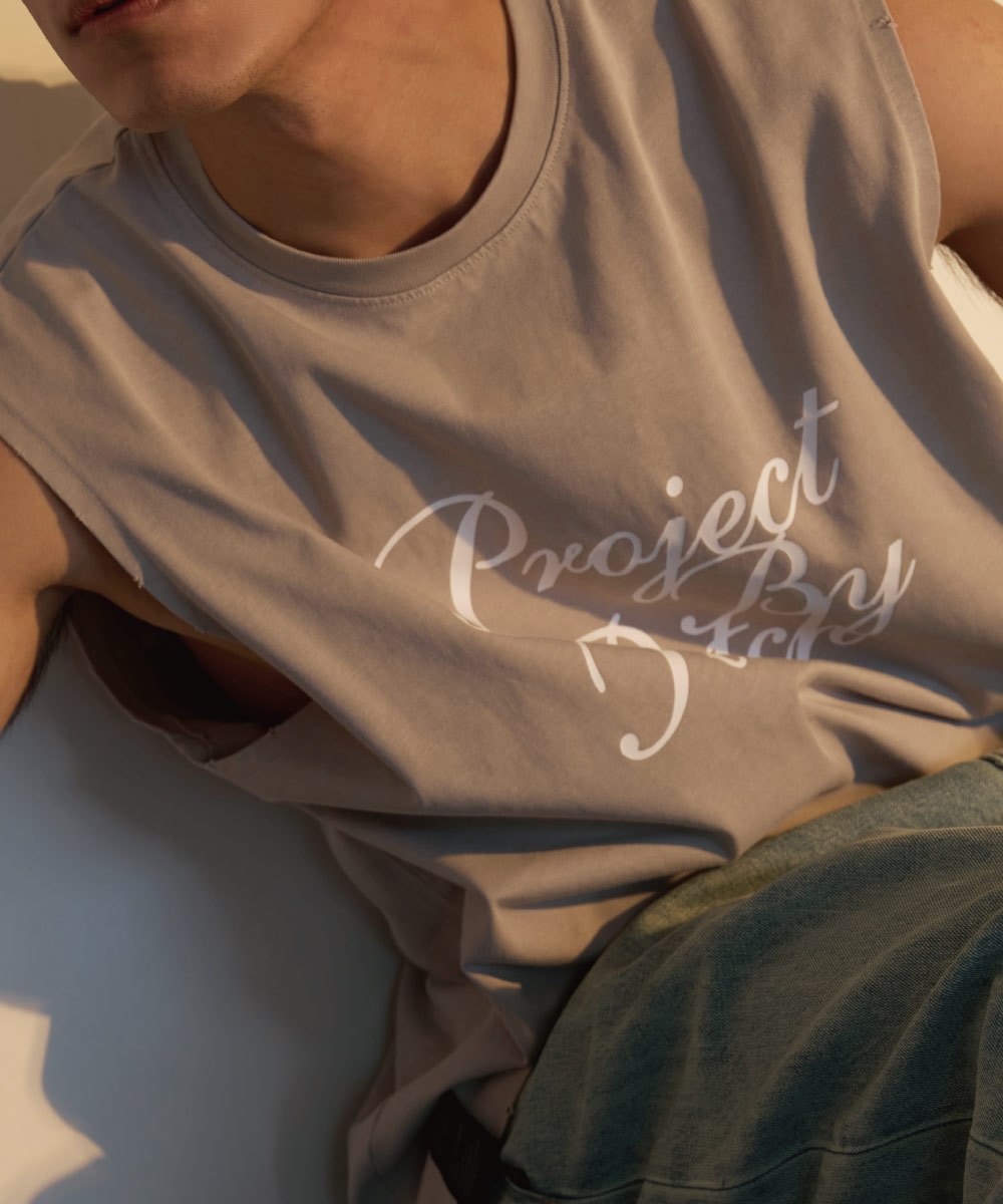 寬肩水洗背心 VINTAGE LOOSE-FIT TANK TOP