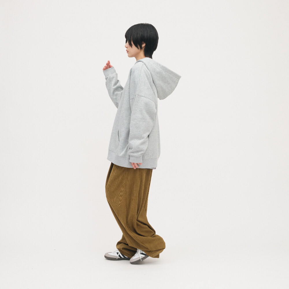 釦領半開襟帽TEE