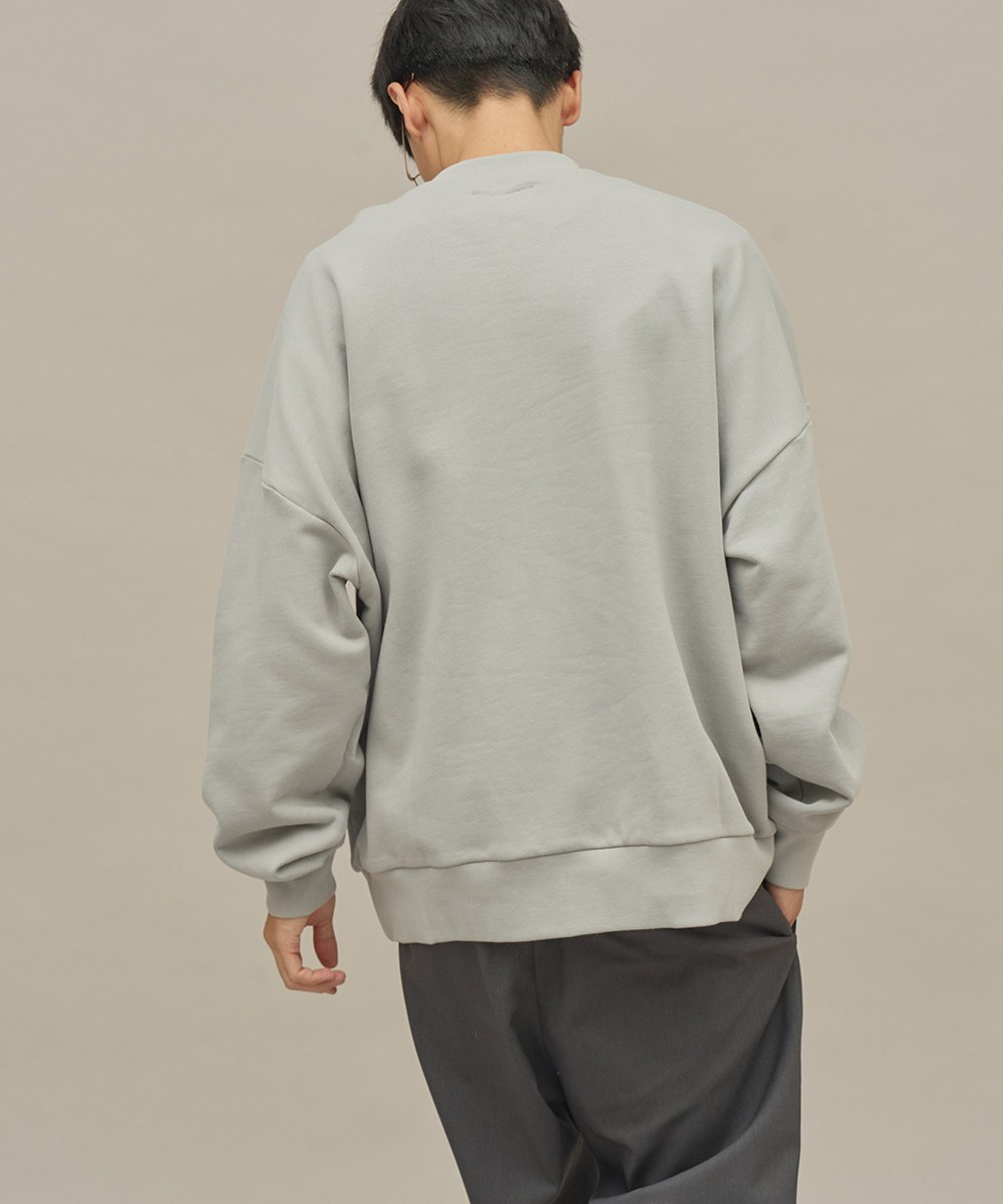 plain-me 經典毛巾繡大學Tee