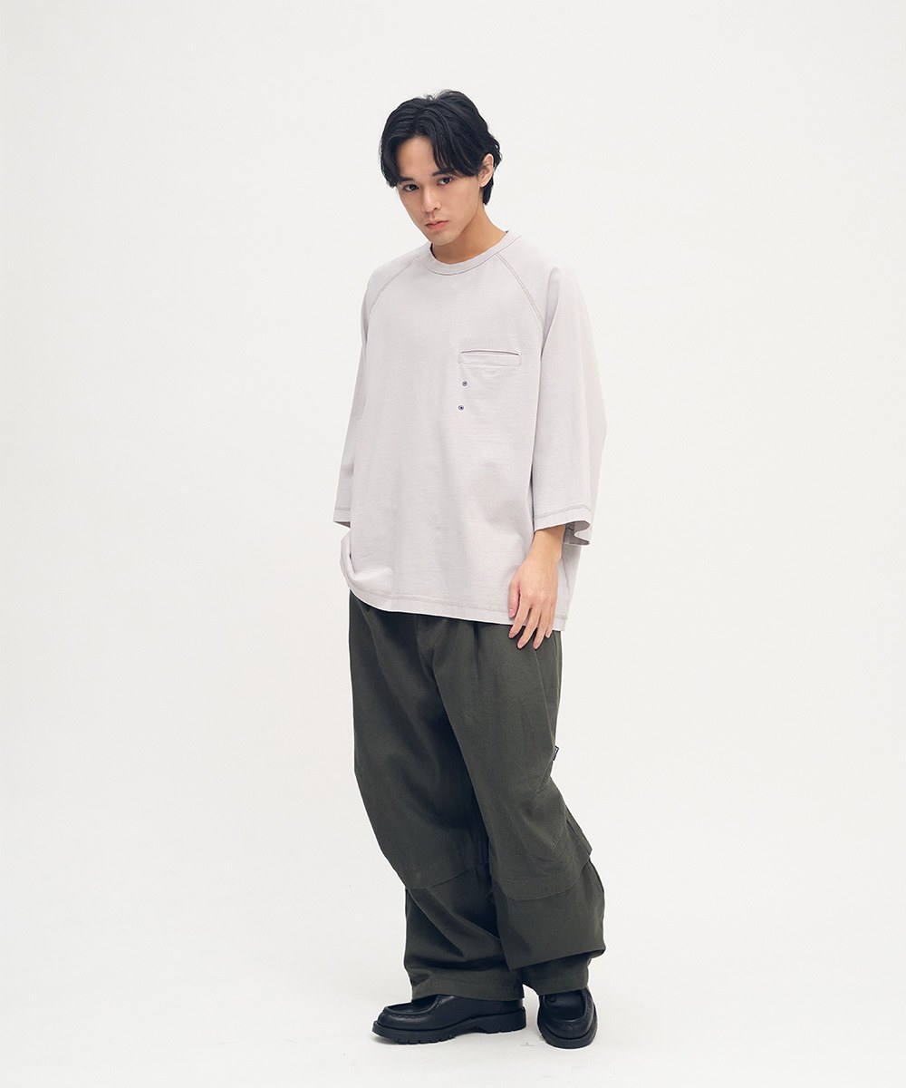 clip by clip MEMO口袋水洗TEE