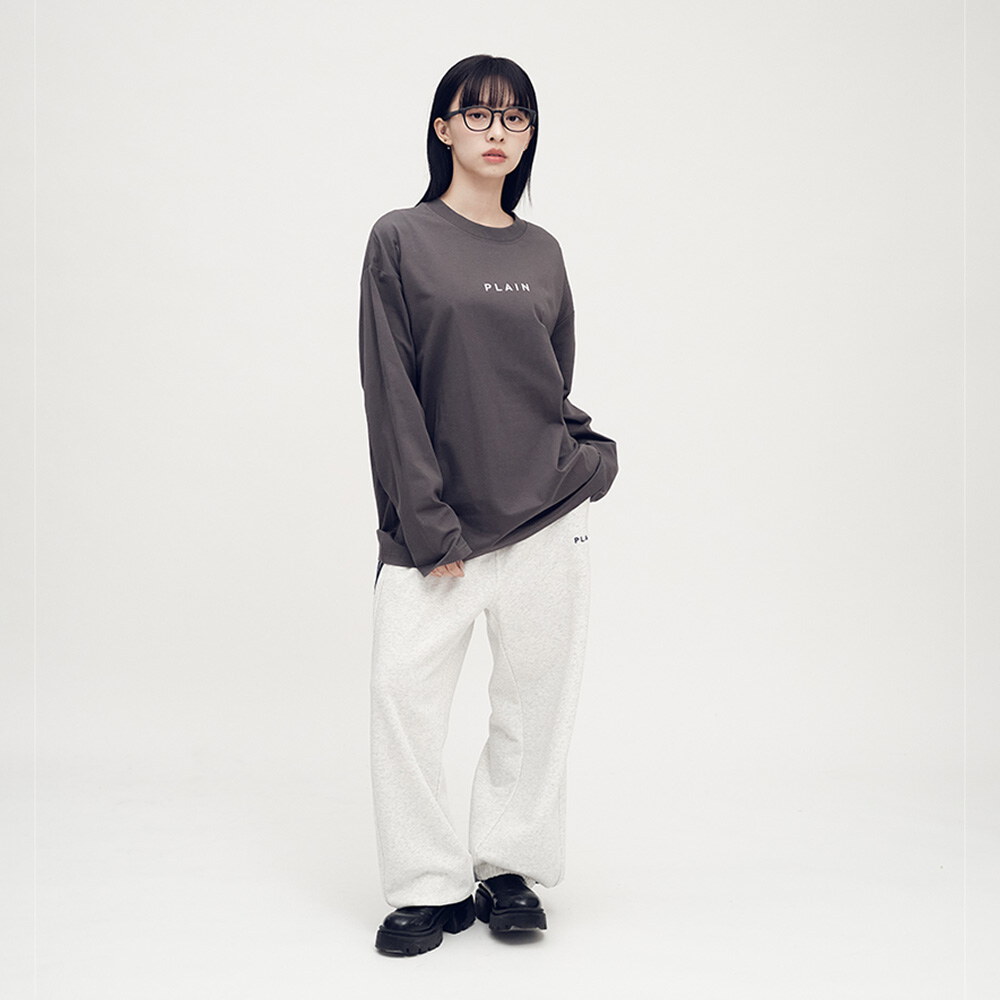 PLAIN Logo秋冬長袖TEE