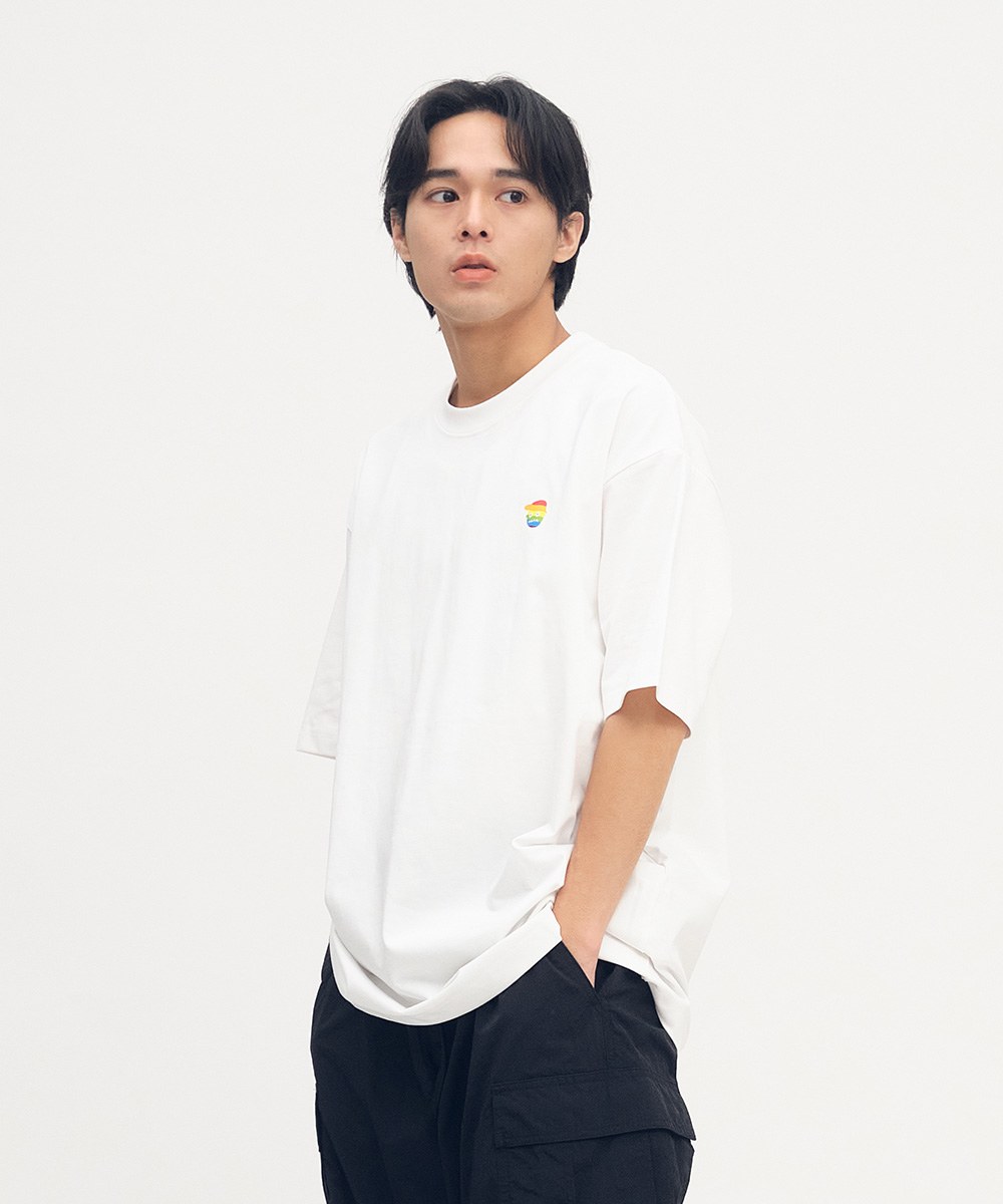 小P社長彩虹版短TEE