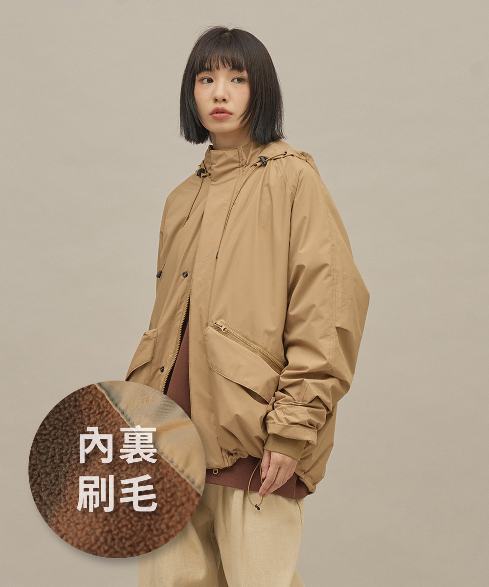 軟殼鋪棉口袋外套