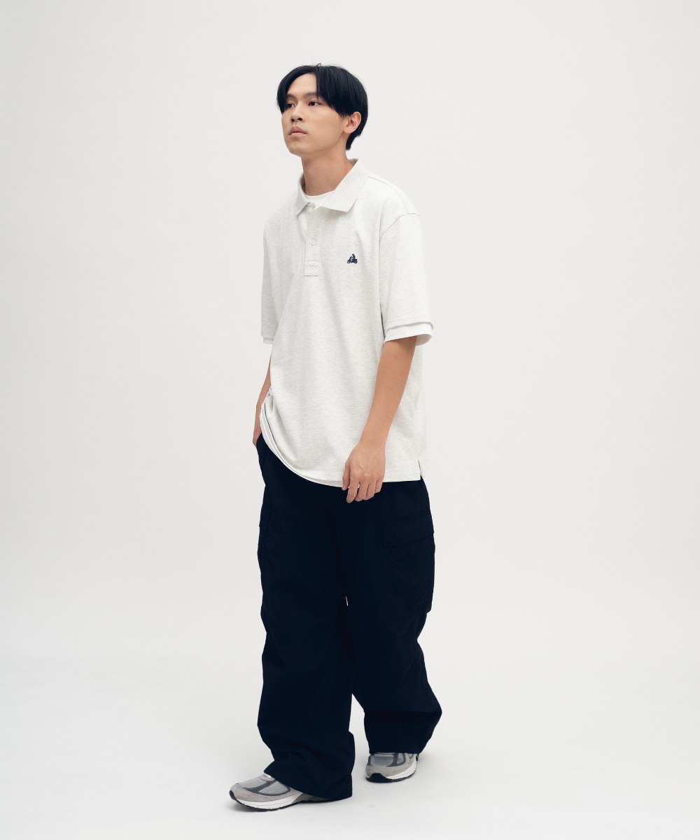 機車刺繡POLO衫