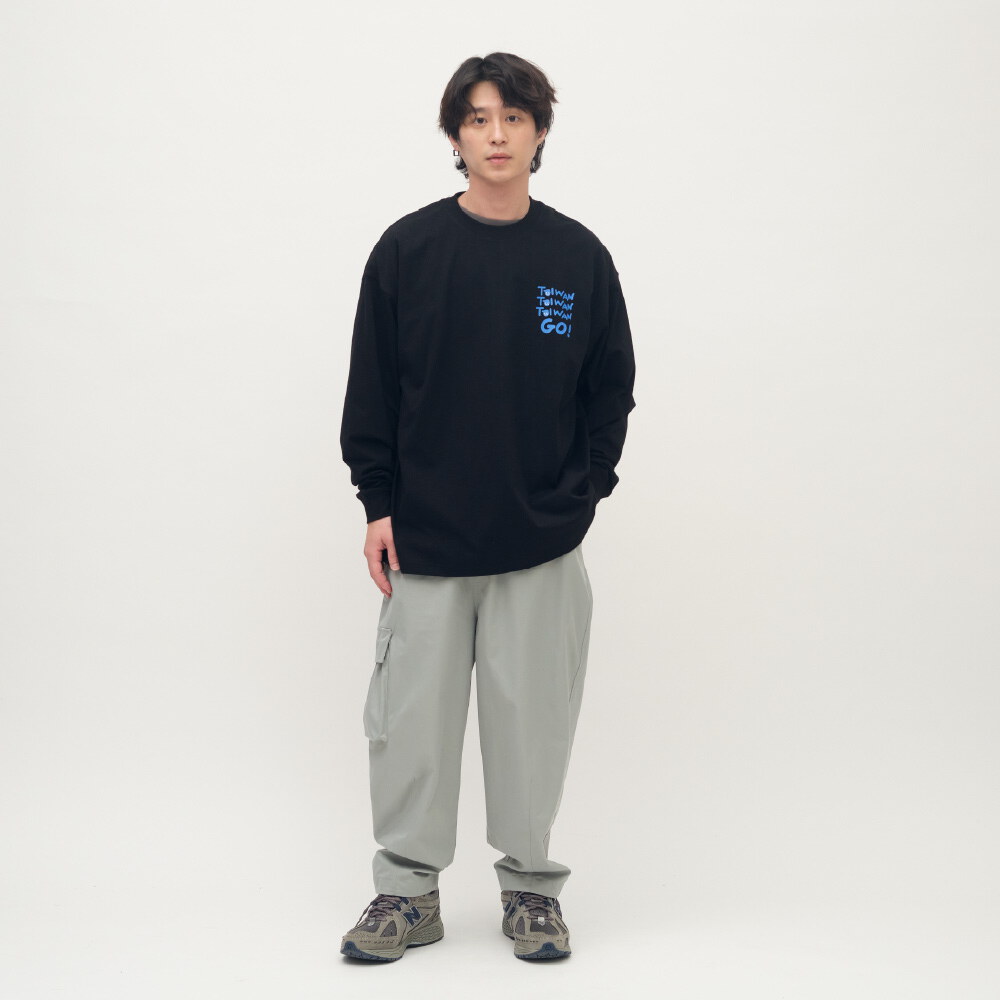小P社長TAIWAN長袖TEE