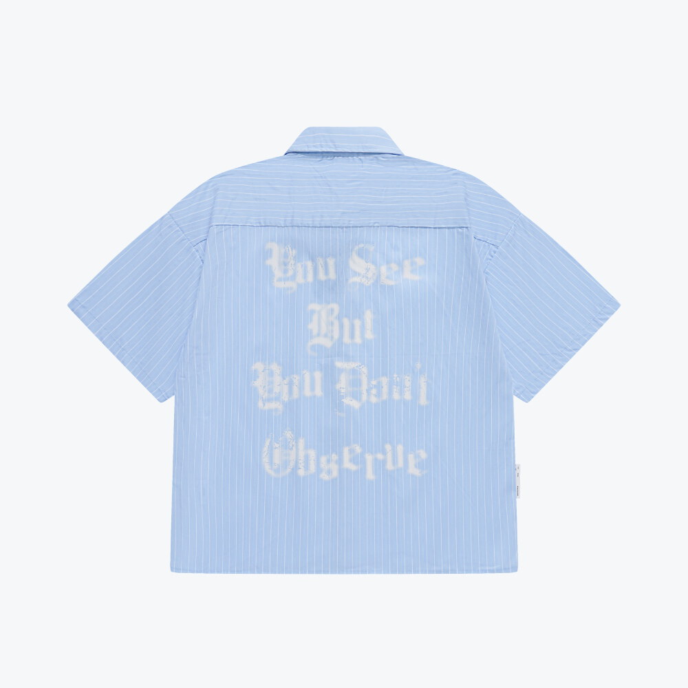條紋噴染襯衫 Stripe Spray Shirt