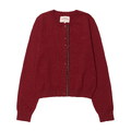 AMES0602-262 格紋針織衫 CLASSIC CHECK RUFFLE CARDIGAN