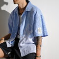 CSB0233-262 拼接條紋襯衫 The Flame SS Shirt