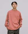 PLN0044-232 寬版刺繡水洗長袖TEE