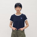 PPW0002-261 小P社長撞色拼接TEE