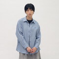 PPW3303-261 小P社長透膚立體紋路罩衫